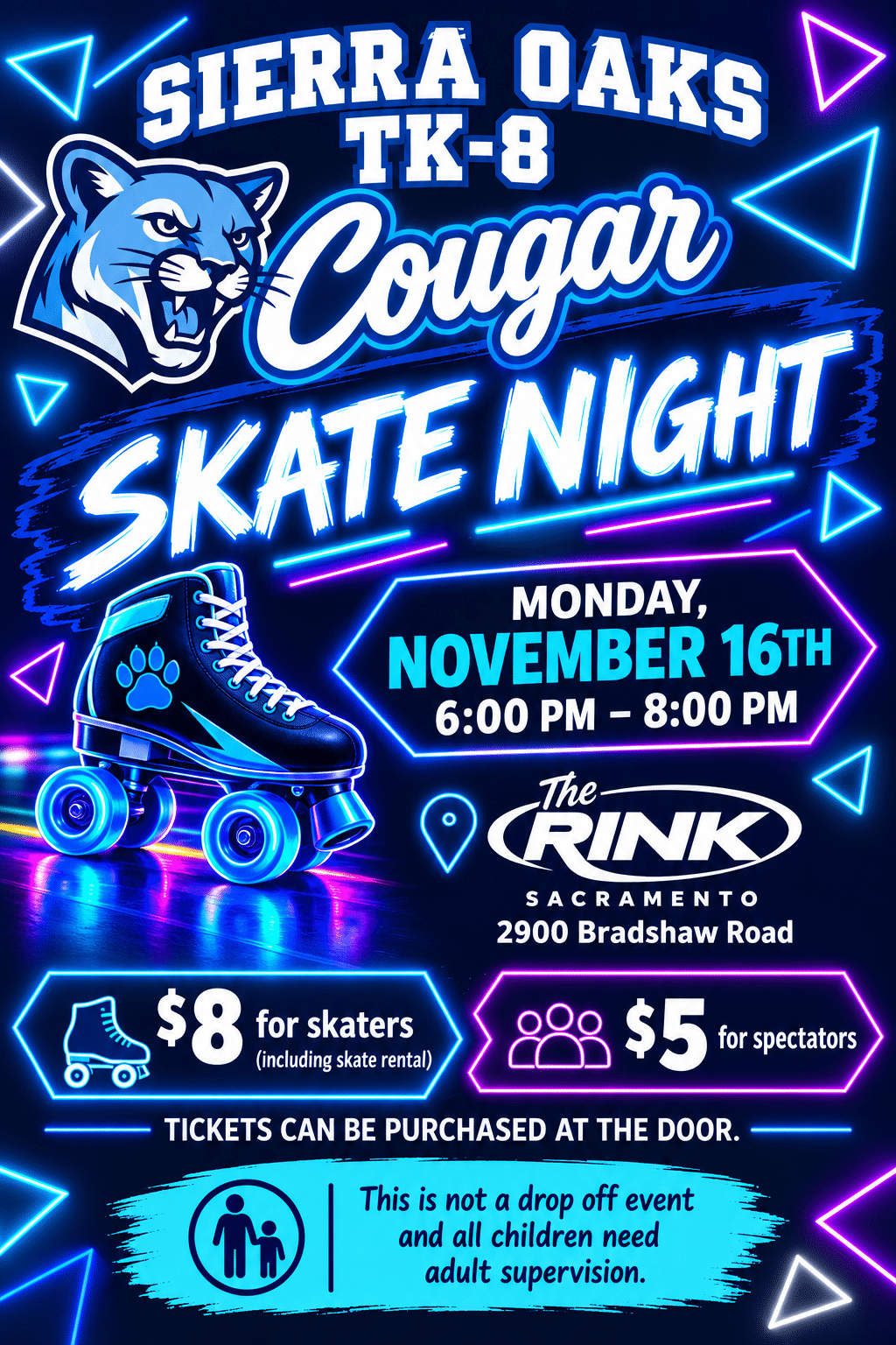 Cougar Skate Night